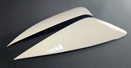 Накладки на фары широкие (реснички) для Mitsubishi Lancer 9 (2003-2010)